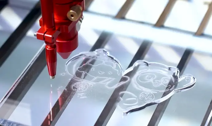 1390M7-S with up and down table CO2 laser cutting machine cover