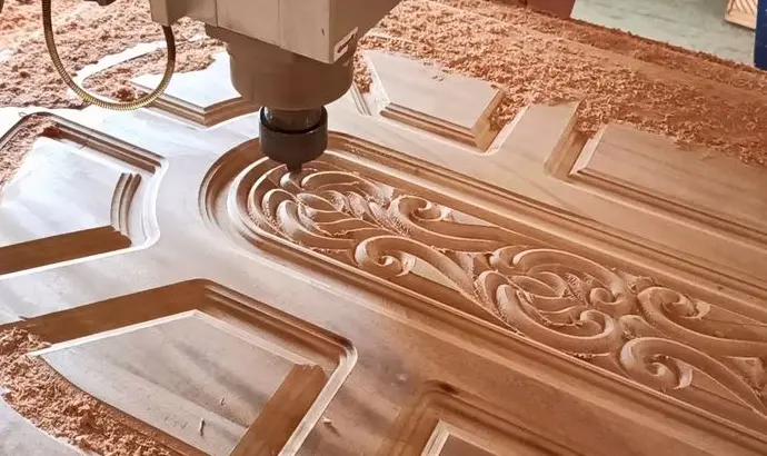 Wood CNC Router application